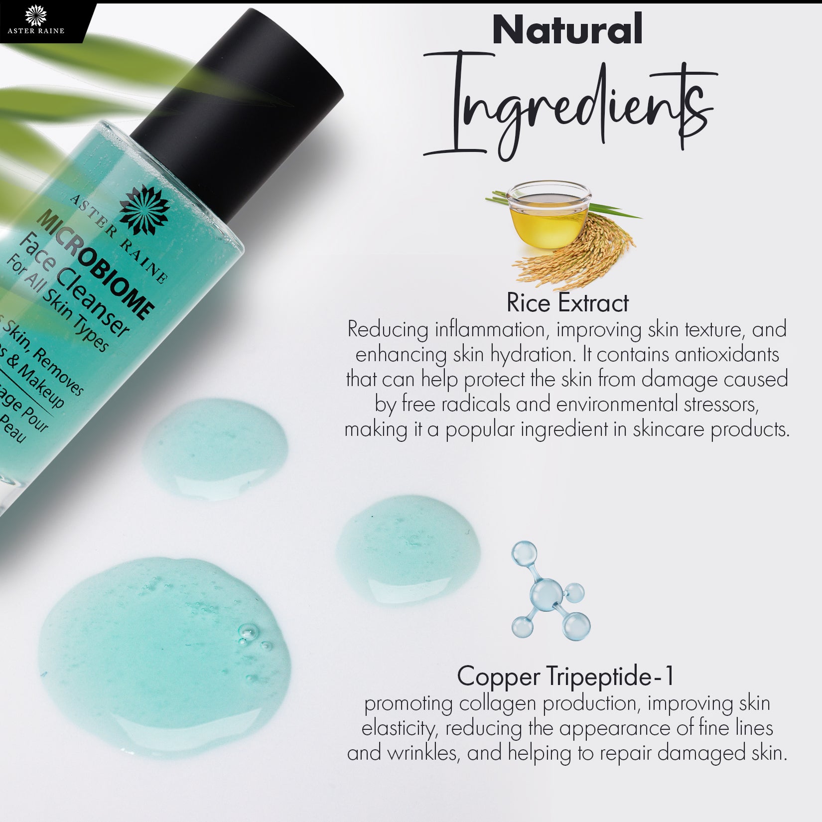 Nettoyant Visage Microbiome Pour Tous Types de Peau 60mL