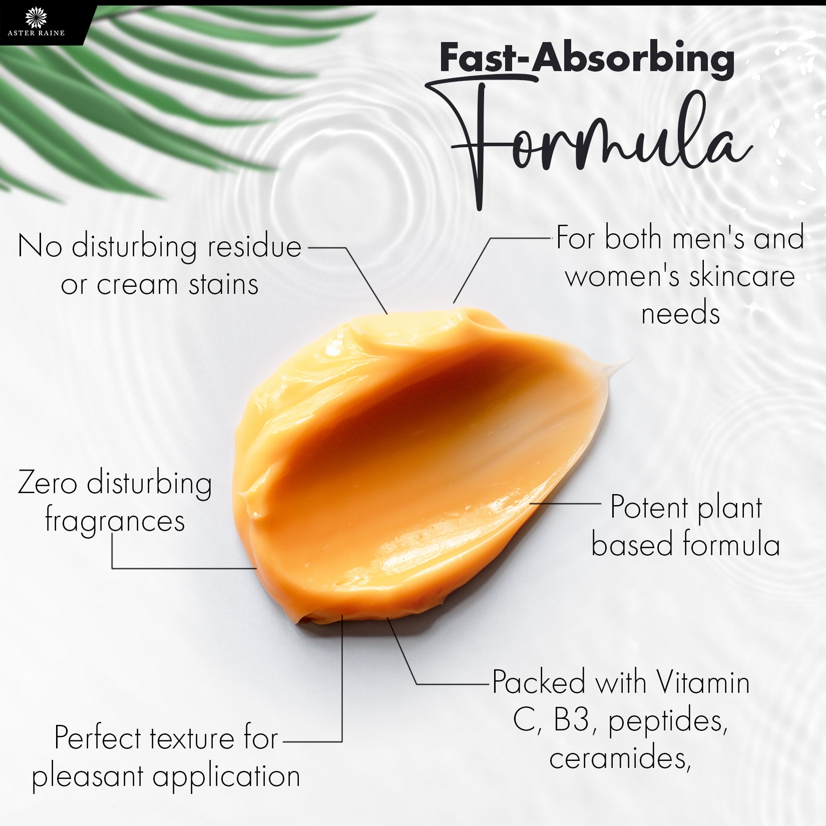 Crème Rajeunissante à la Vitamine C, Niacinamide, et Peptides 30g