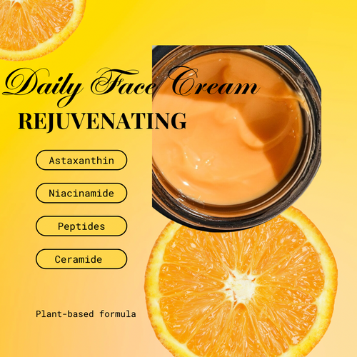 Crème Rajeunissante à la Vitamine C, Niacinamide, et Peptides 30g